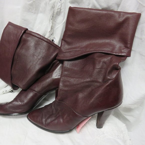 JOYCE OF CALIFORNIA VINTAGE ANKLE HEELED BOOTS - Picture 9 of 9